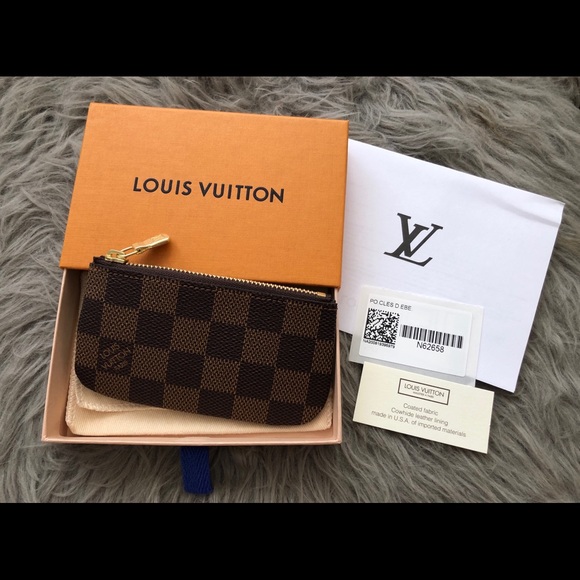 Louis Vuitton Damier Ebene Key Pouch